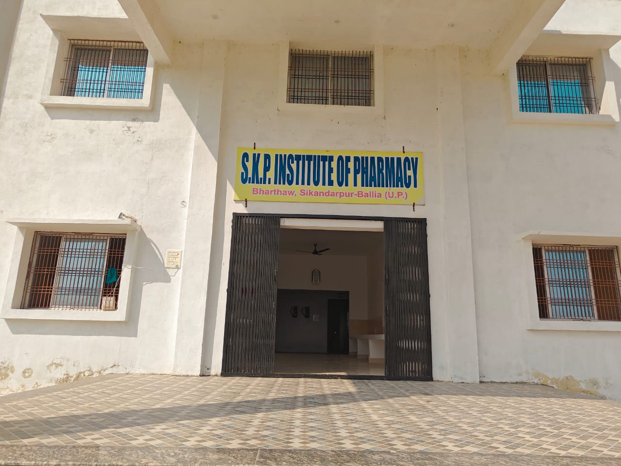 S.K.P INSTITUTE OF PHARMACY, VILL & POST BHARTHAW SIKANDARPUR,DISTICT- BALLIA